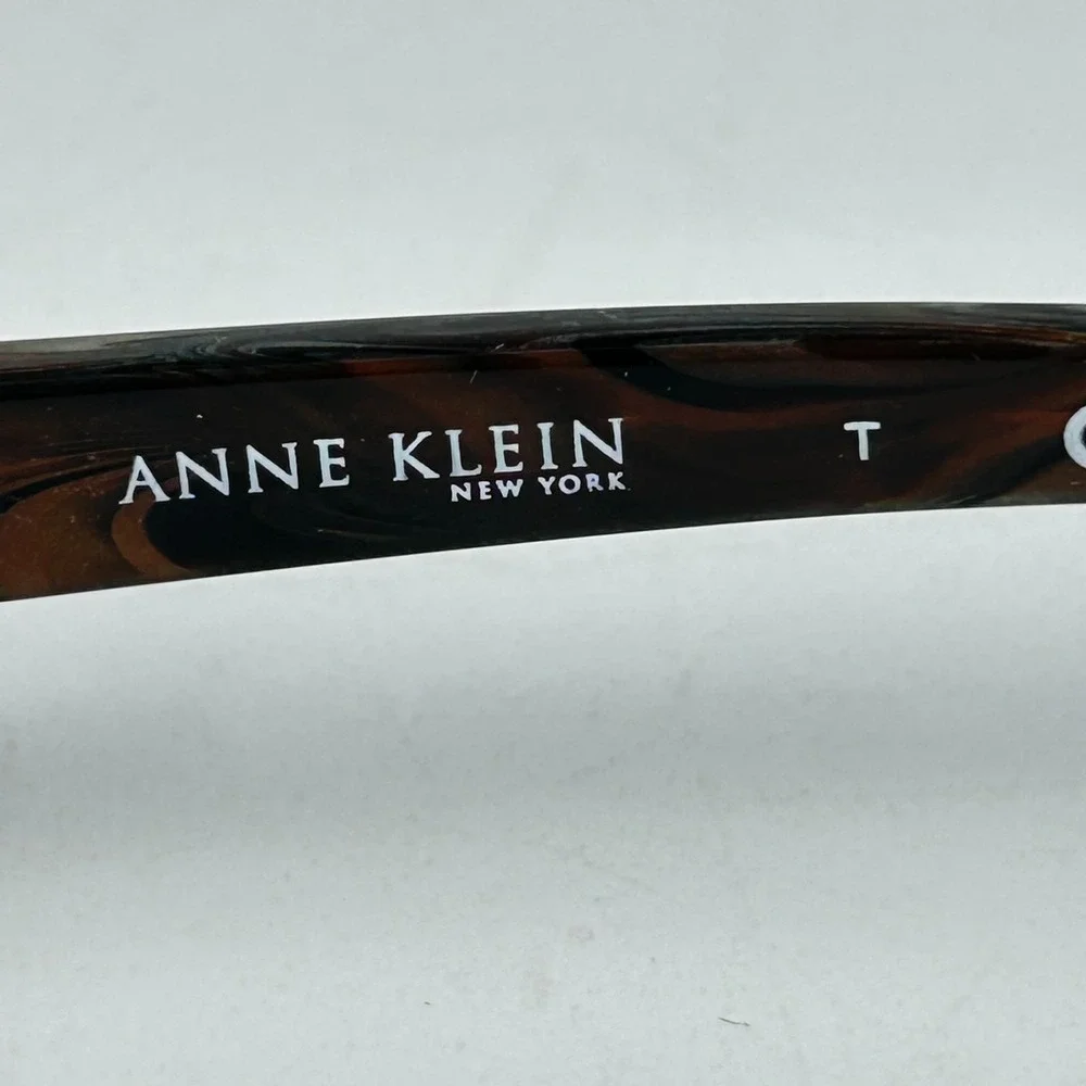 Anne Klein AK 9109 531 Womens Eyeglasses Frame Brown Half‎ Rim 50-17-135 mm